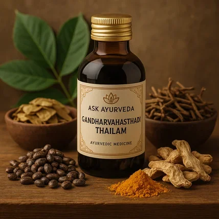 Gandharvahastadi Thailam (Castor Oil–Based)