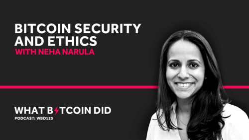 Podcast: DCI's Neha Narula was interviewed for 'WhatBitcoinDid' on Bitcoin Security and Ethics.