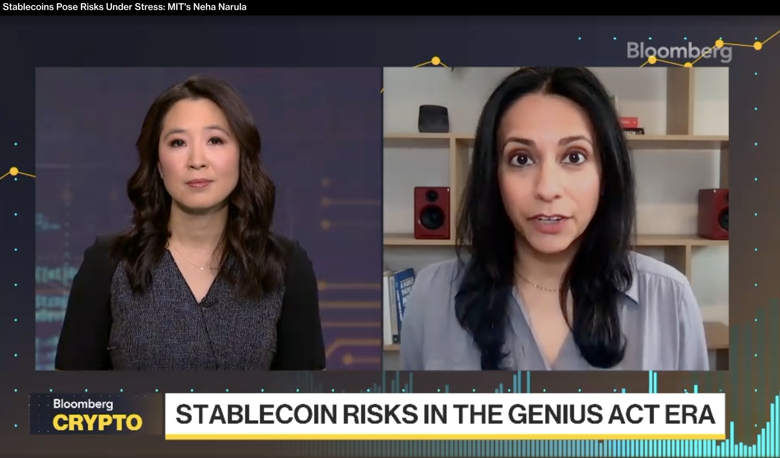 Neha Narula talks stablecoins on Bloomberg Crypto