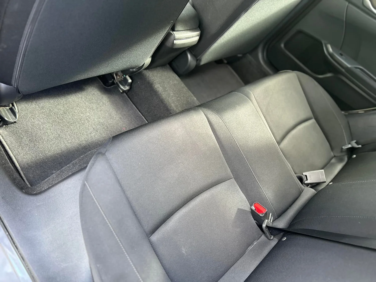 Interior after Full Essentials maintenance detail