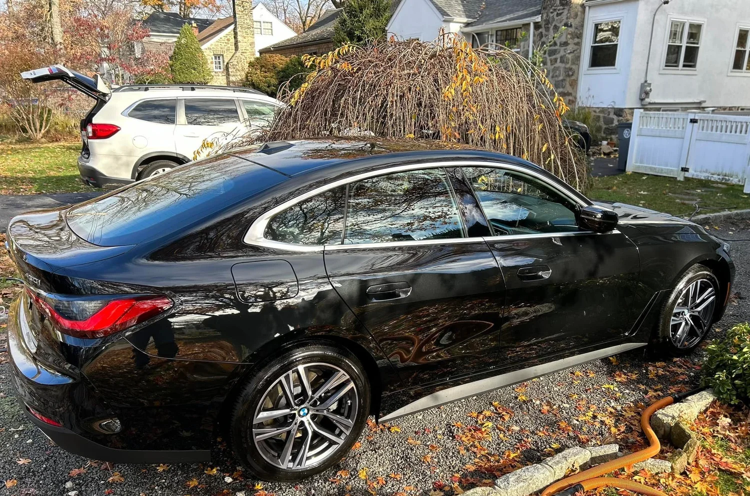 Full Essentials exterior detail showing gloss and clean finish