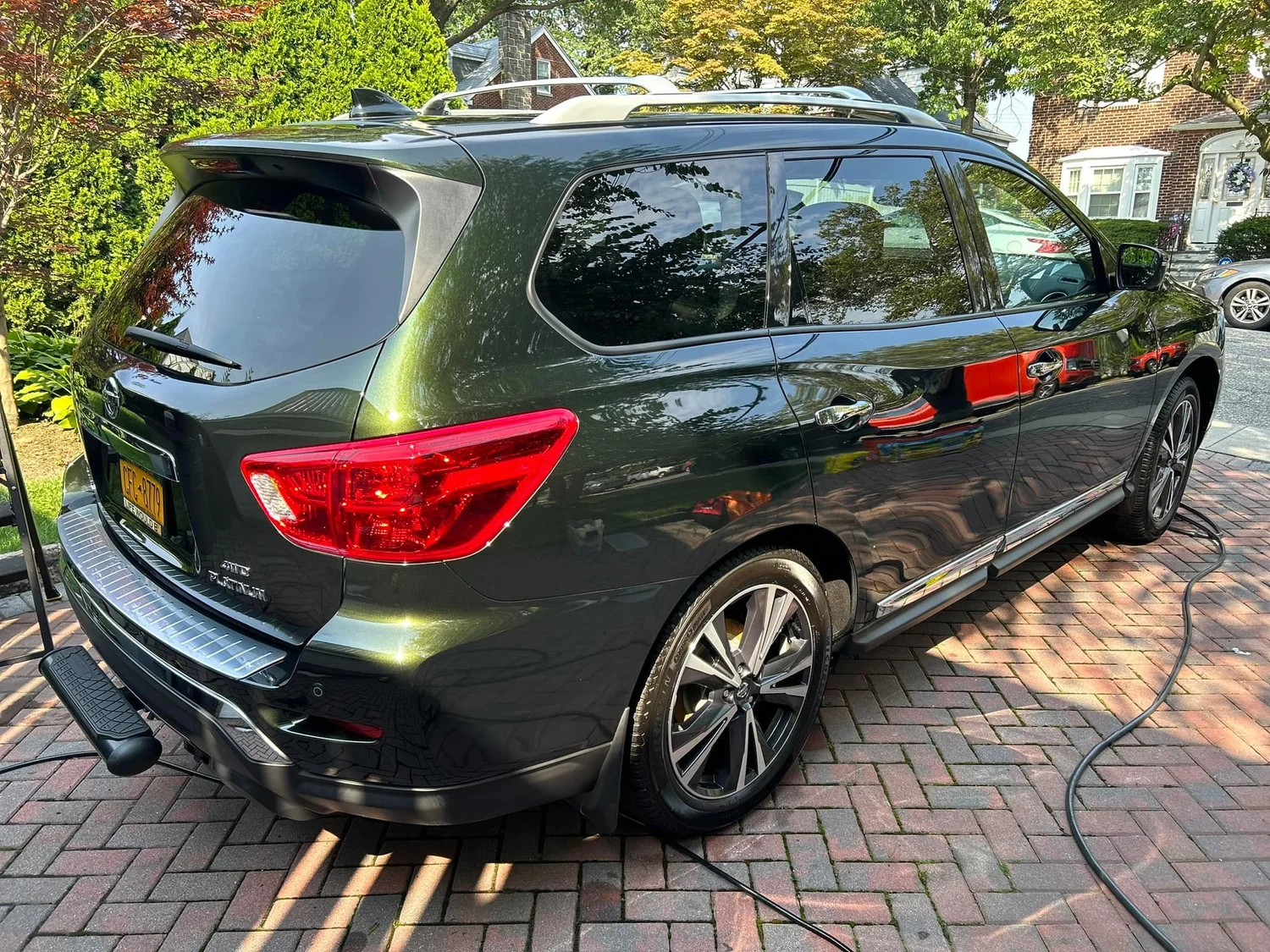 Freshly detailed family SUV in Westchester County