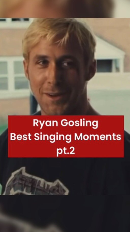 Ryan Gosling’s singing🎤 Pt.2‼️
💡Ryan Gosling’s singing career, while secondary to his acting, highlights his musical talent and growth. He started on The Mickey Mouse Club (1993–1995), performing alongside future pop stars. In 200