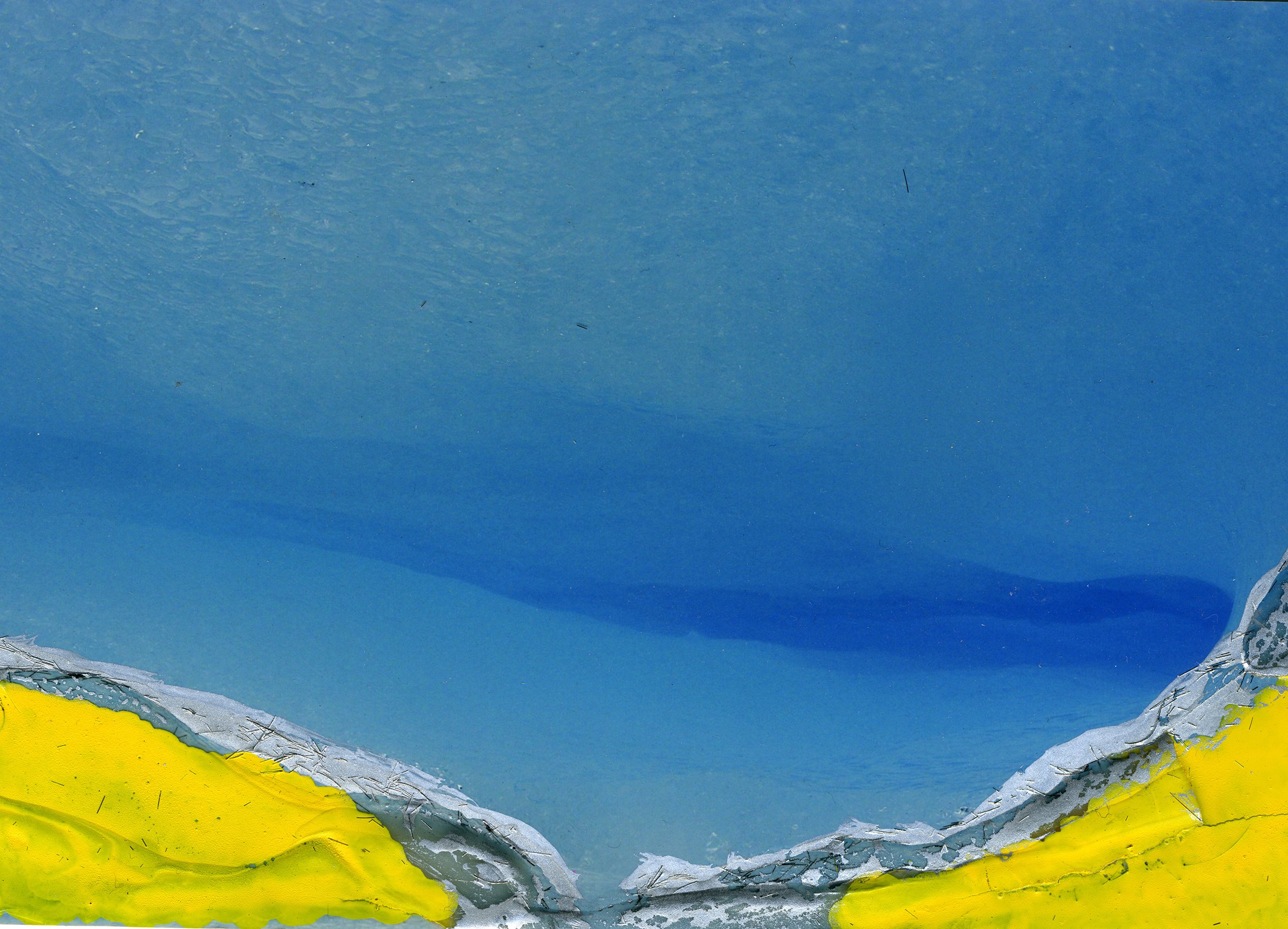 GlaciarSeco, 2009. Artist Proof, plexiglass. New edition on Hahnemühle, ed. of 5. Embossed and signed.