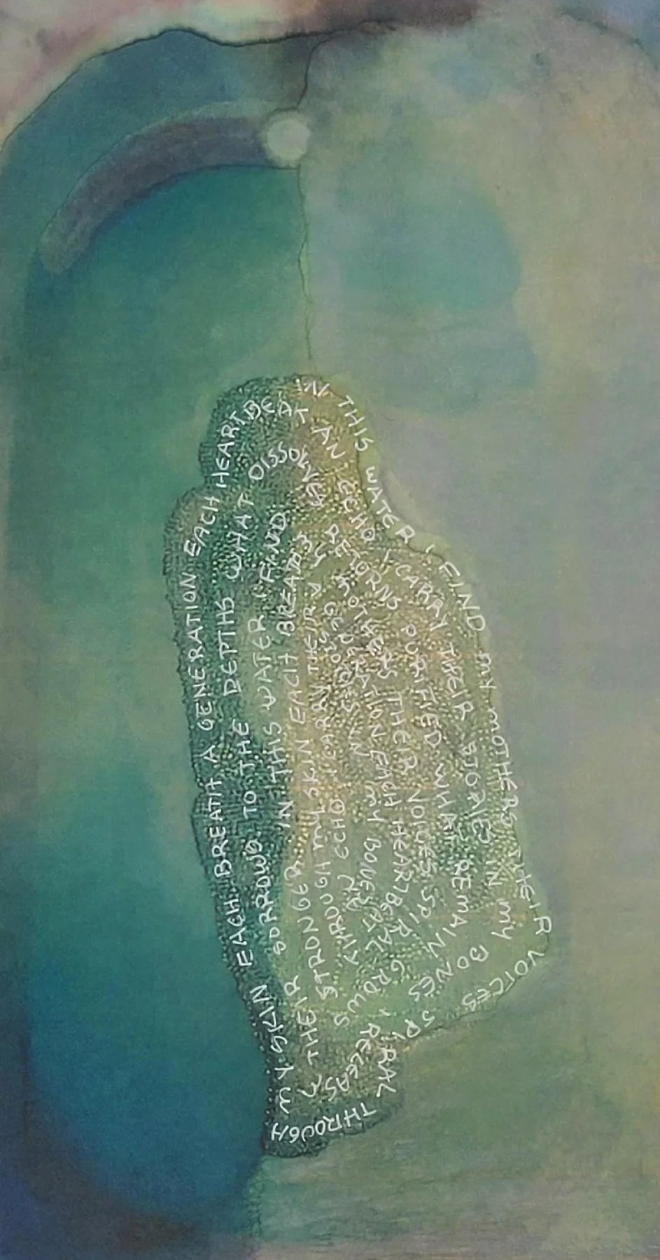 Mikve D, 2025
Inks on print on paper
10 inches x 6 inches