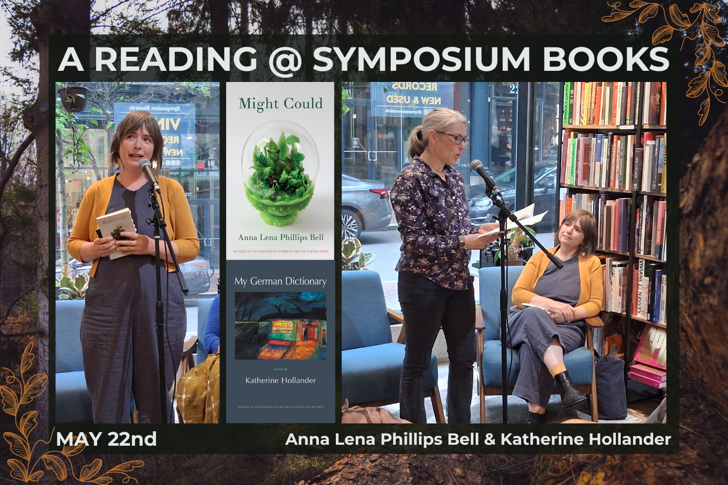 The MIGHT COULD Tour Continues at Symposium Books