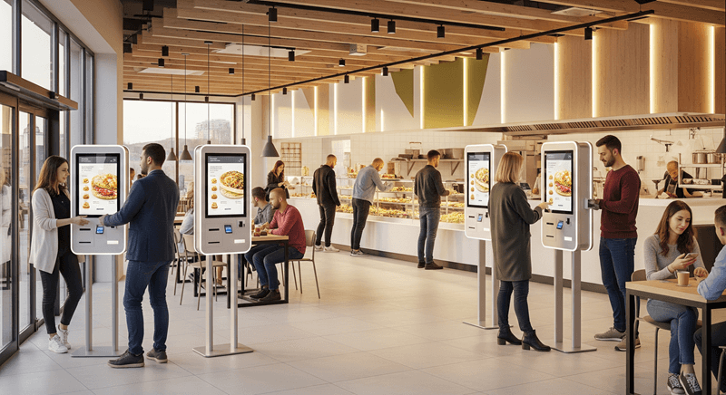 restorant za burzo hranene s kiosk