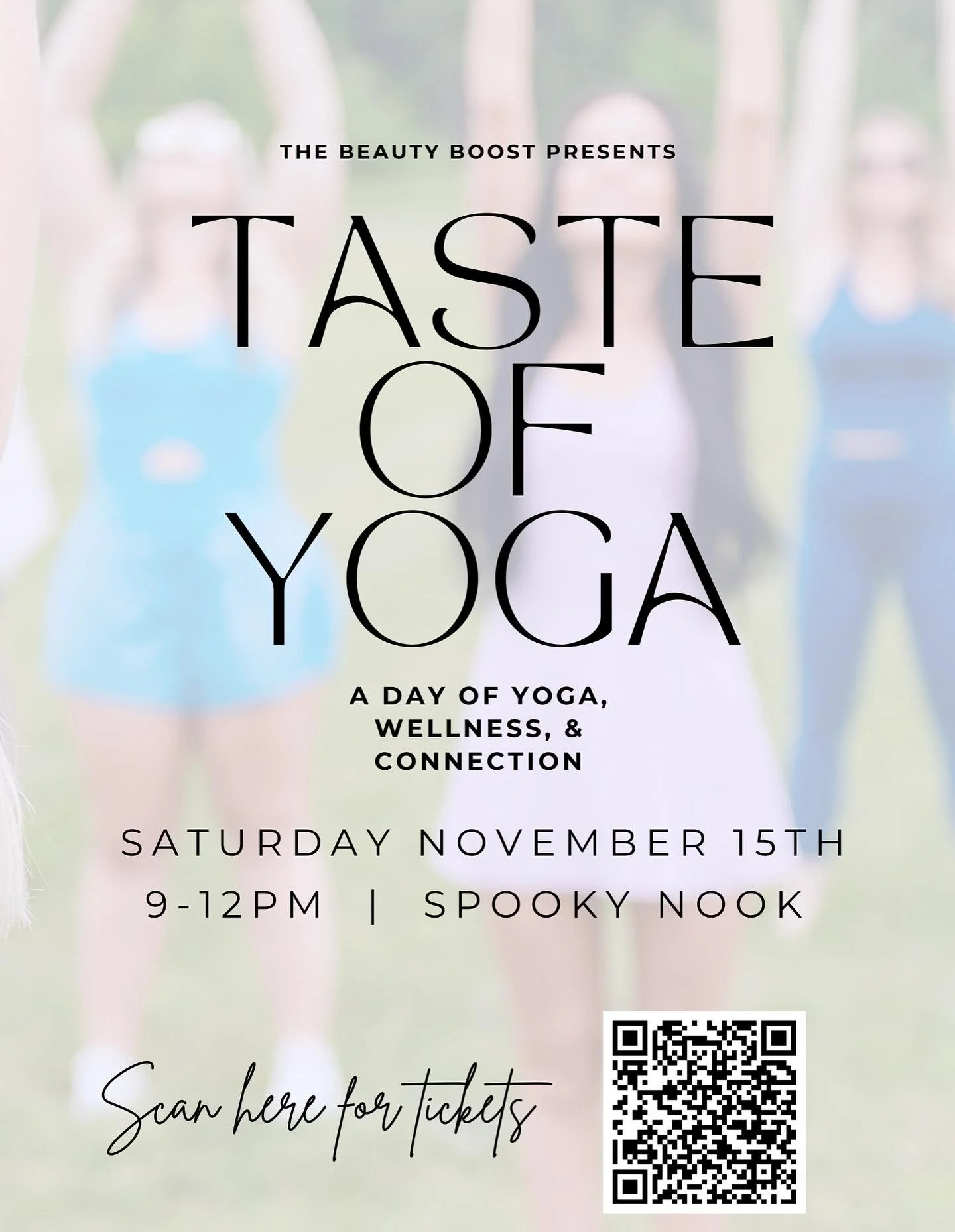 If you&rsquo;re looking for a public event that GU will be at&hellip; this is it! 👇🏼

It&rsquo;s TASTE OF YOGA SEASON 🧘&zwj;♀️ and you&rsquo;re gonna want to be here on November 15th! 💖 We are so pumped to be joining @thebeautyboostcincy for this