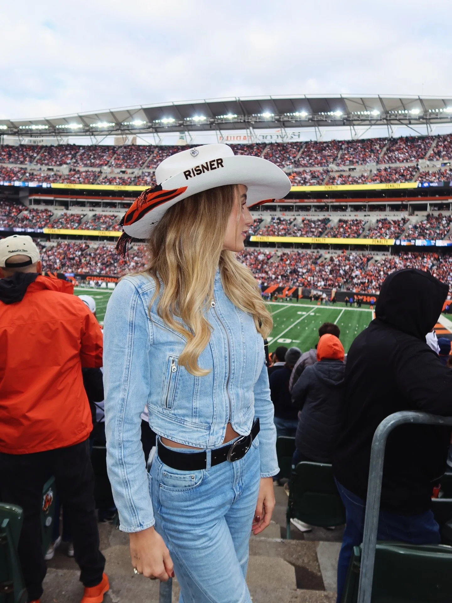 Back in The Jungle 🐅

It feels fitting to show more of this WHO DEY hat made custom for @whitneymarierisner as Dalton re-signs with the Bengals!

Whit is grace, strength and genuine kindness all wrapped in one - and this city couldn&rsquo;t be happi