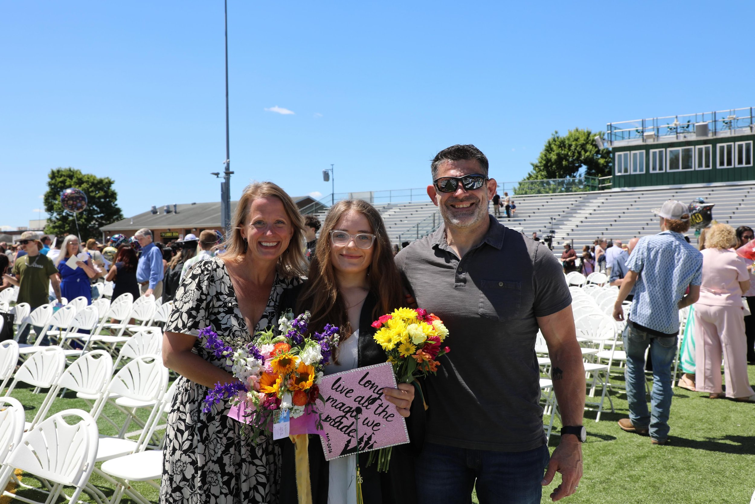 Congratulations Alyssa!

We are so incredibly proud of you. Through every challenge, you never gave up. When things got difficult, you faced them head-on. You never compromised your values, and you always stood up for what you believed was right, eve