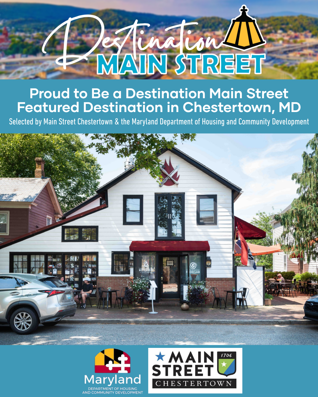 Modern Stone Age Kitchen Recognized as a Destination Main Street Featured Destination