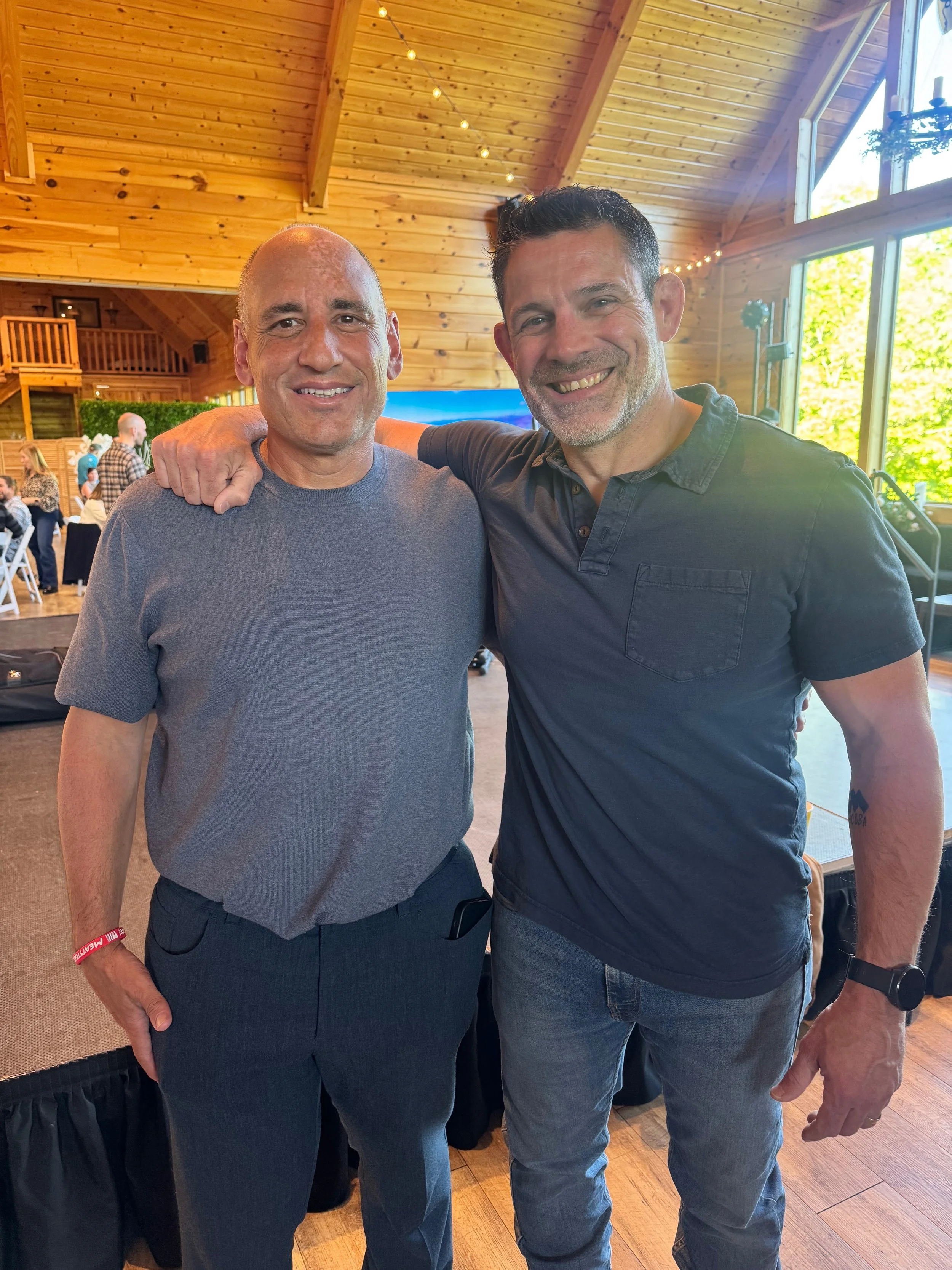 Bill & Dr. Ovadia at Meat Stock