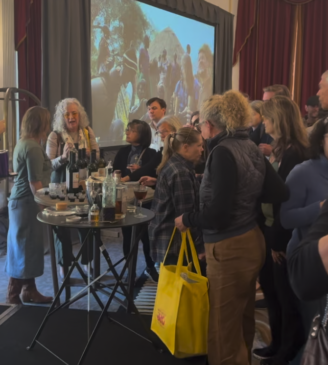 Tasting was quite popular