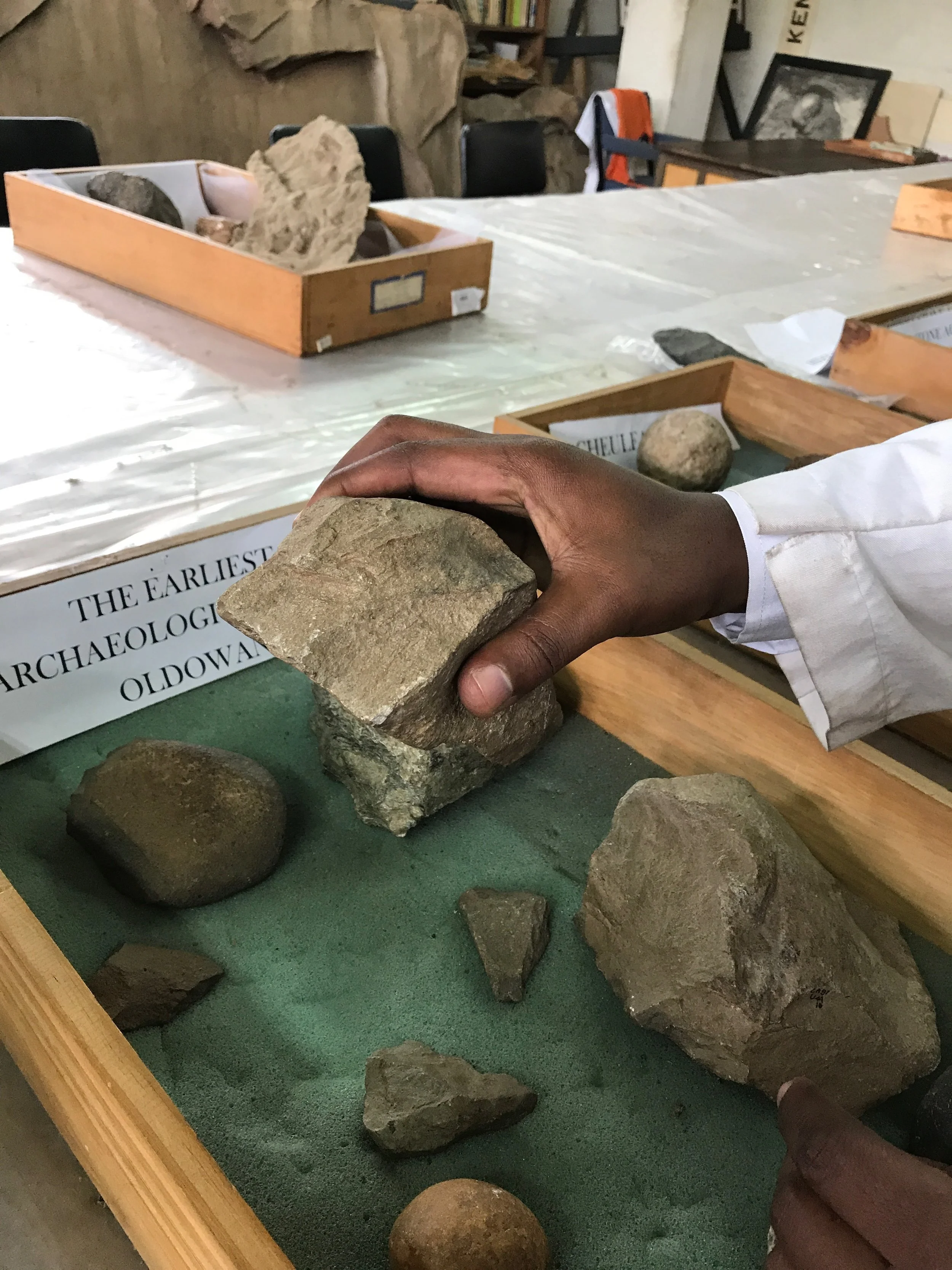 Seeing the artifact in Kenya