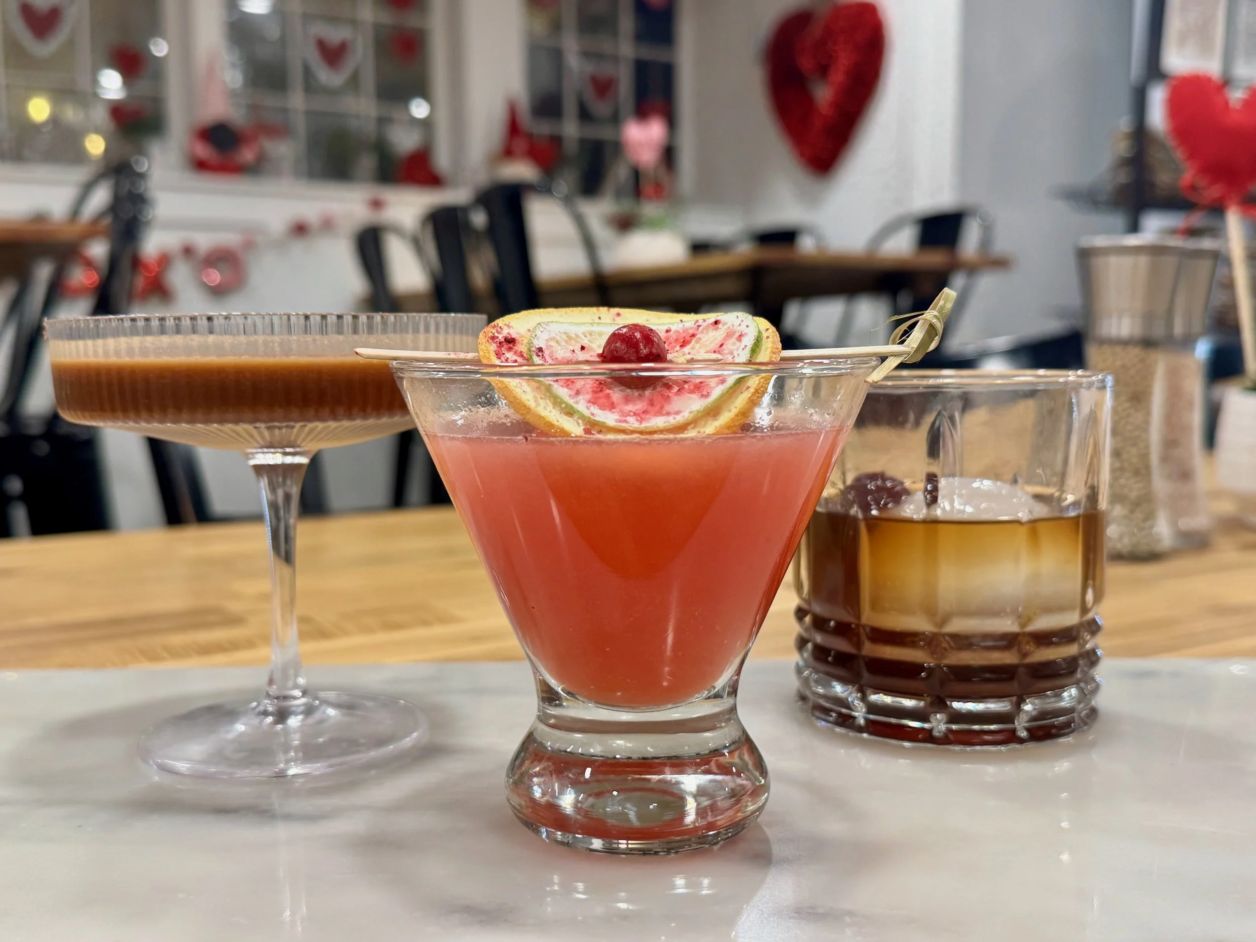 A few MSAK Craft Cocktails