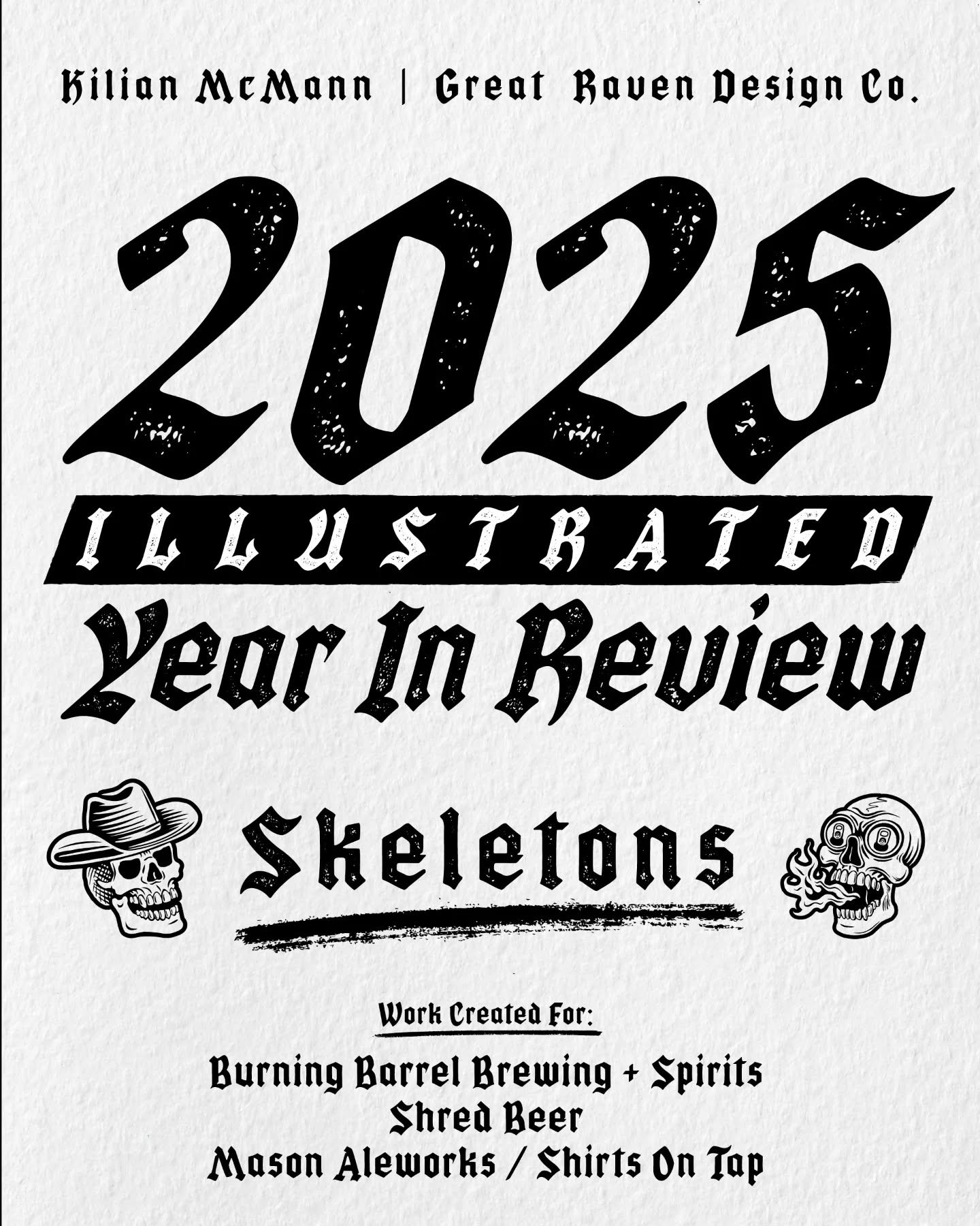 2025 was a busy year.
Business really picked up in 2024, and it&rsquo;s been a steady flow ever since. That year was about leveling up and saying yes to every opportunity I could handle. This year felt similar&mdash;but with a big shift. I started le