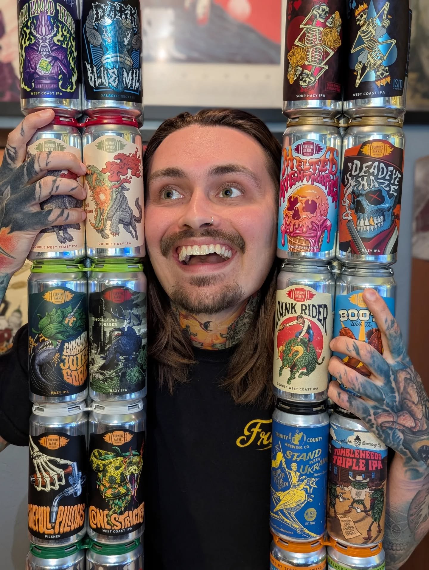 KINDA BIG NEWS
.
I'm going to be the Keynote Speaker at @designweekhuntsville this Wednesday! I'll also be leading my Go Font Yourself workshop on Thursday!! FRICKIN STOKED 🤘🏼🤘🏼
.
It all came together super last minute, but we made it work, and i