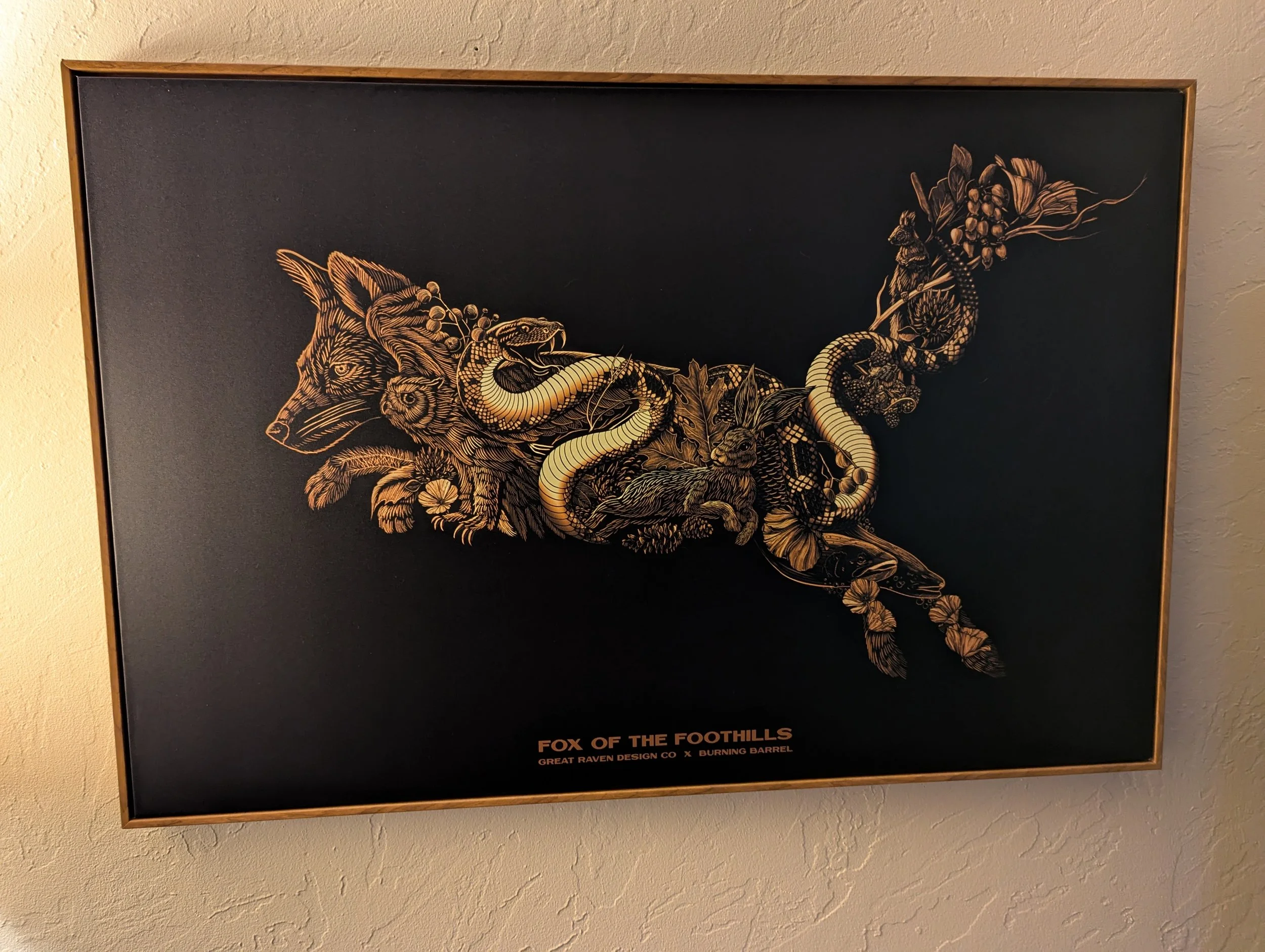 Fox Mural Canvas Print 24x36.jpg