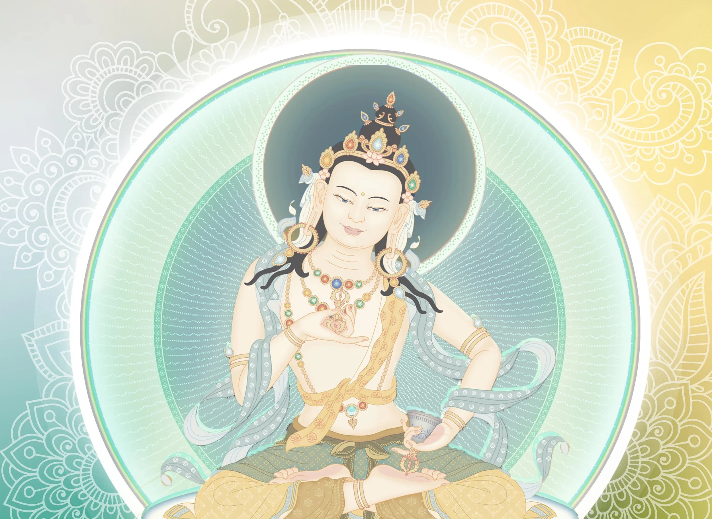 CRYSTAL CLEAR MINDTHE BLESSING EMPOWERMENT OF BUDDHA VAJRASATTVA