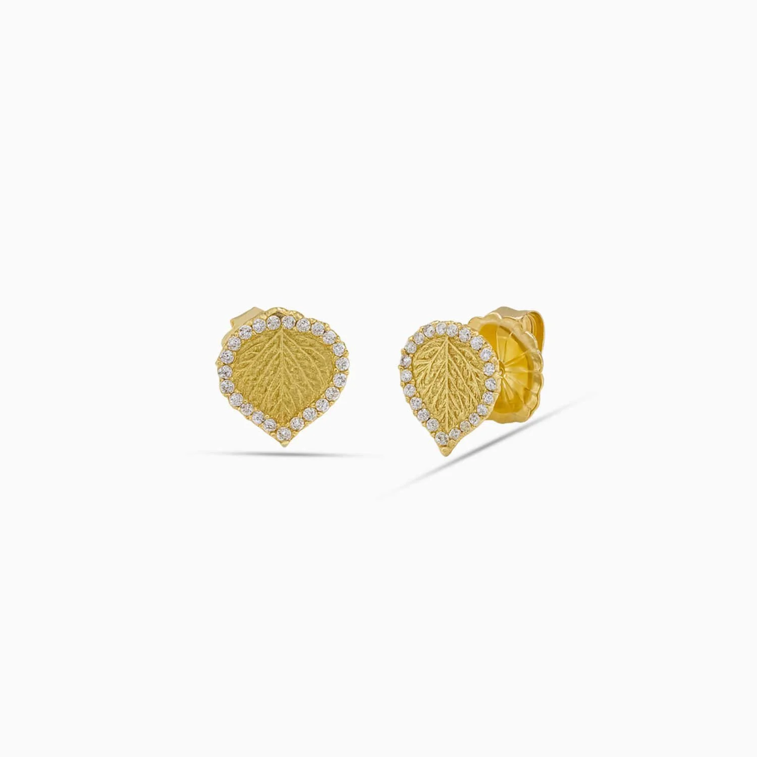 Diamond Leaf Stud Earrings in 18K Yellow Gold-EADDDD9239-S1-C.jpg