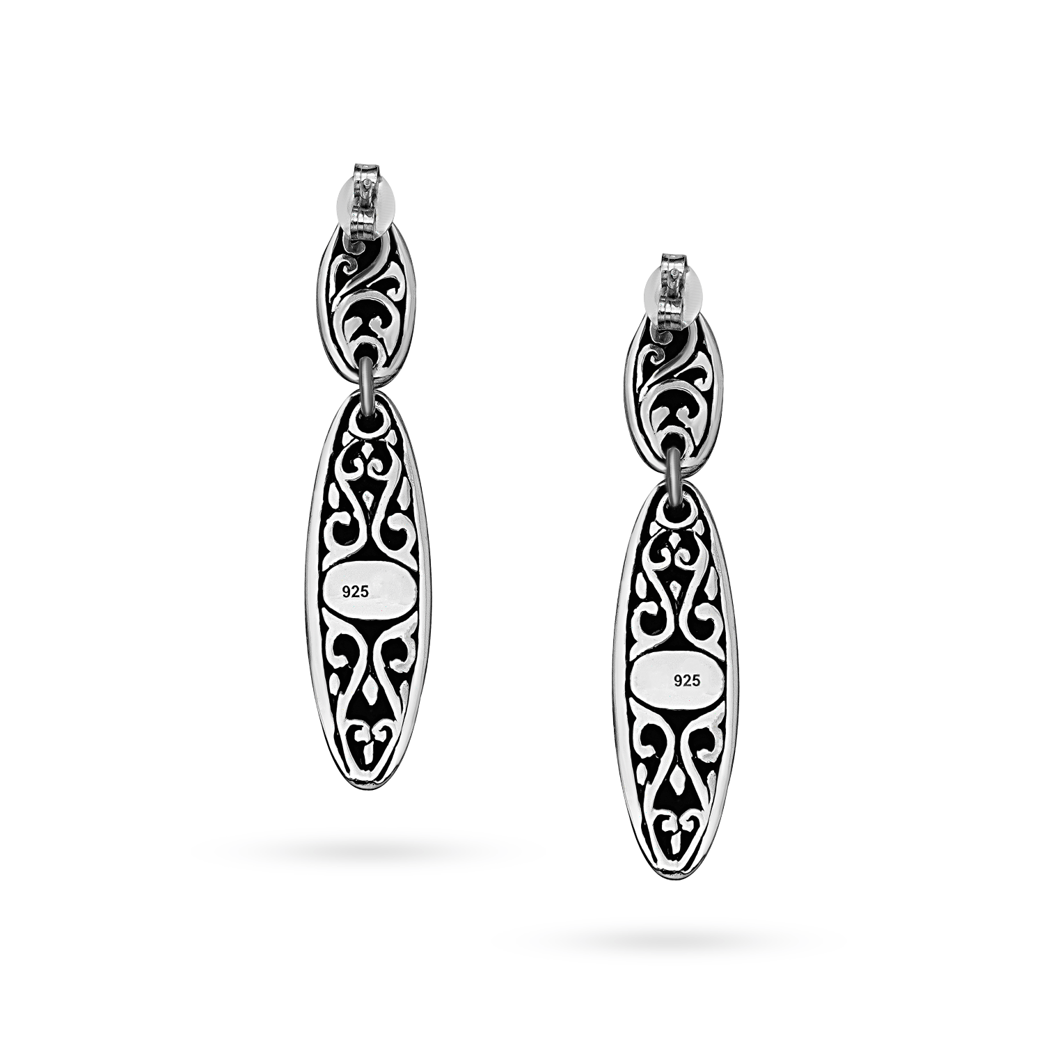 Elegant Sterling Silver Drop Earrings-EANNNN4266-F2-C.png