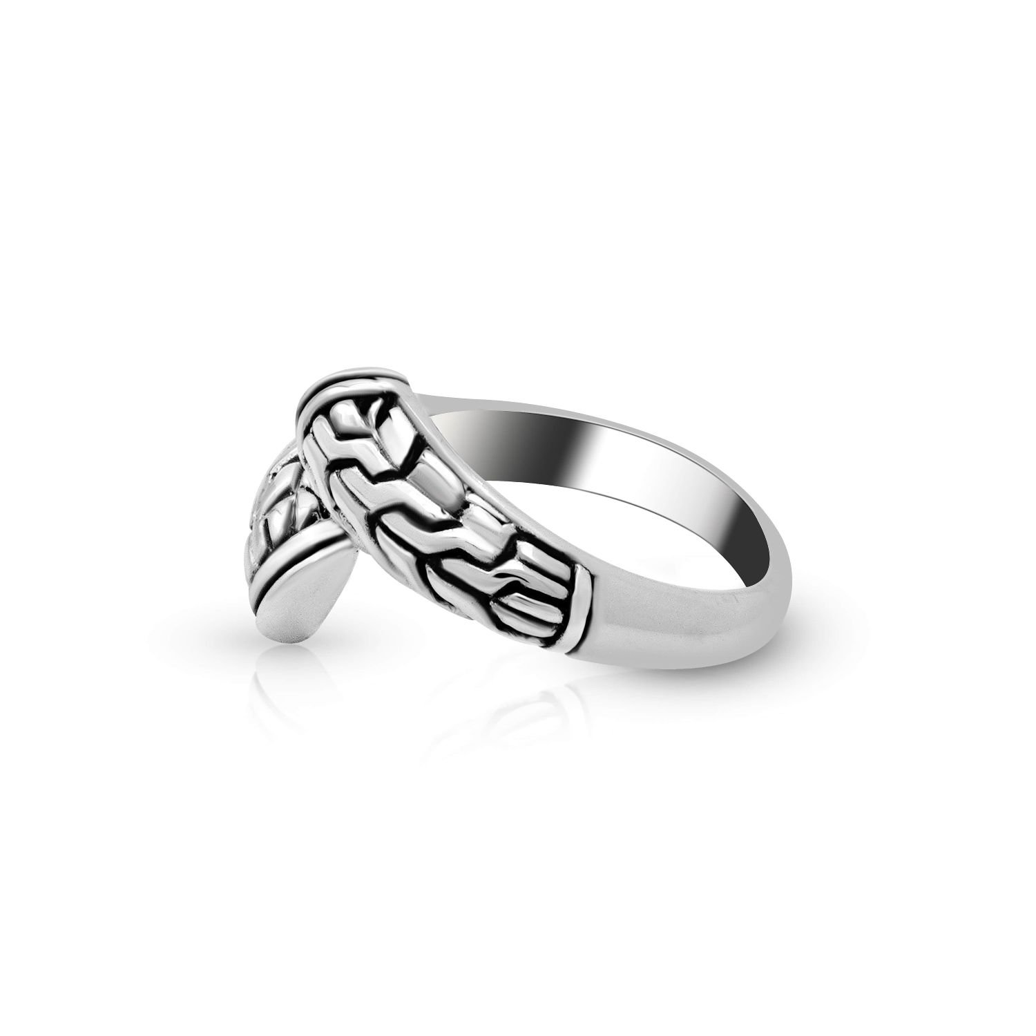 Artisan Handcrafted Sterling Silver Circle of Life Ring-FRNNNN4262-S2-C.jpg