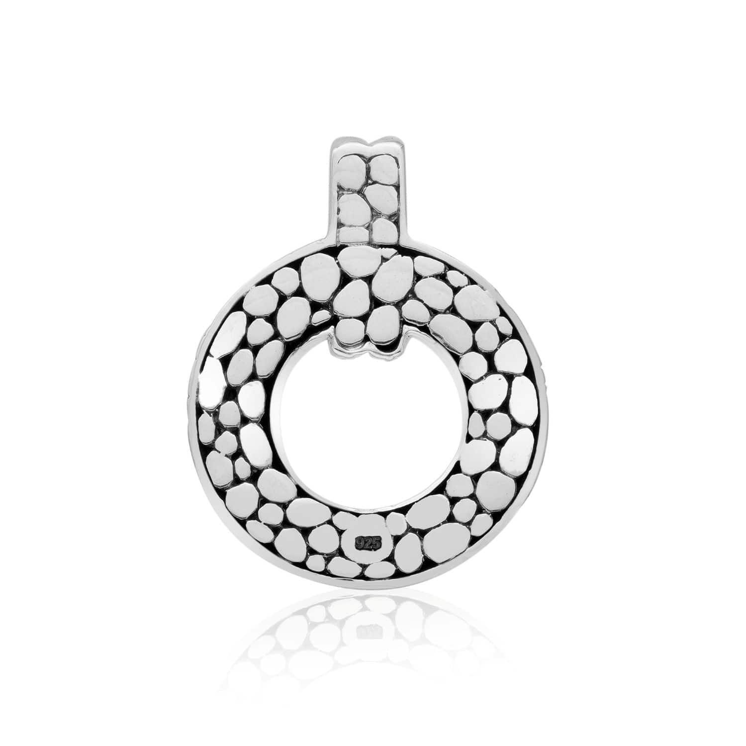 Circle of Serenity Artisan Sterling Silver Pendant-PENNNN4275-F2-C.jpg