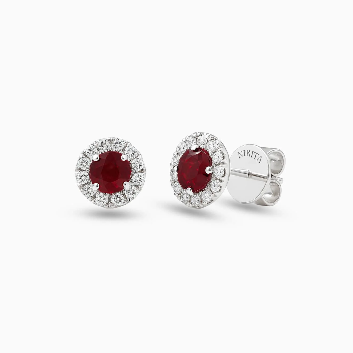 Round Ruby & Diamond Stud Earrings in 14K White Gold-Round Ruby & Diamond Stud Earrings in 14K White Gold-EARBDD5215-S1-C-min.jpg