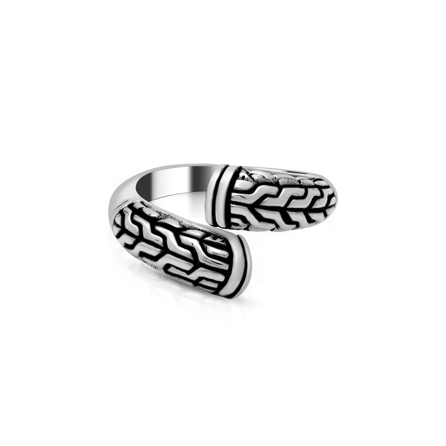 Artisan Handcrafted Sterling Silver Circle of Life Ring
