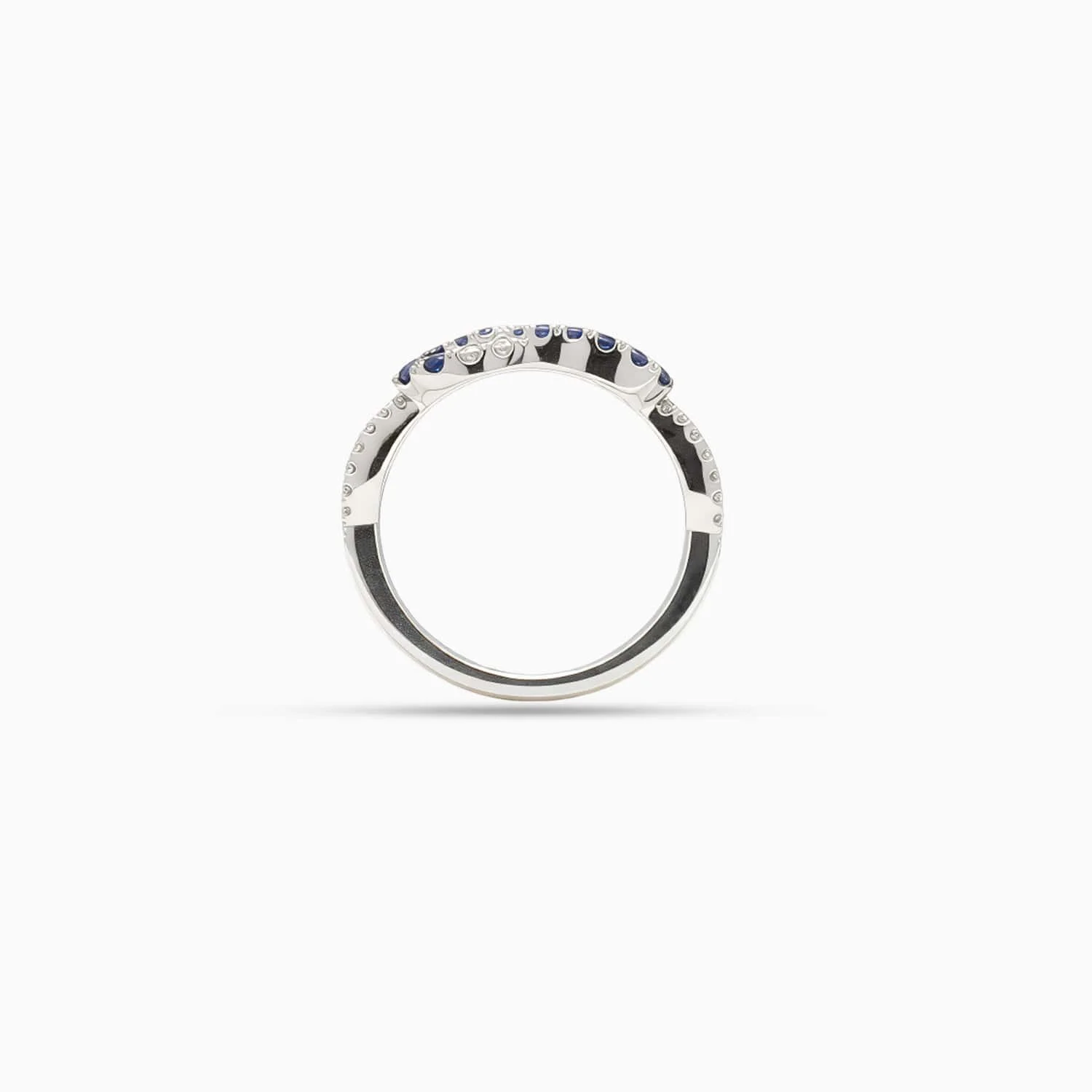 Sapphire & Diamond  Knot Ring in 18K White Gold-FRSADD6247-S1-C.jpg