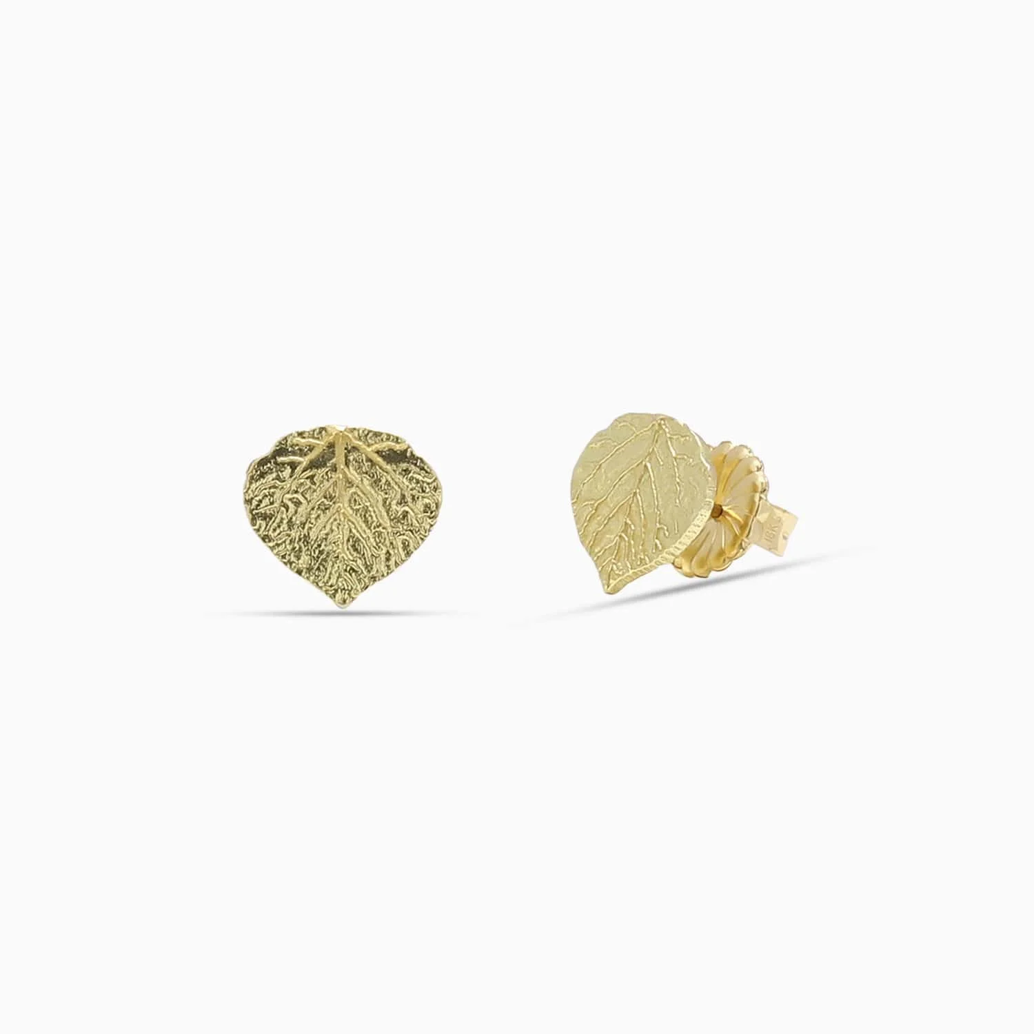 Leaf Stud Earrings in 18K Yellow Gold-EANNNN9238-S1-C.jpg