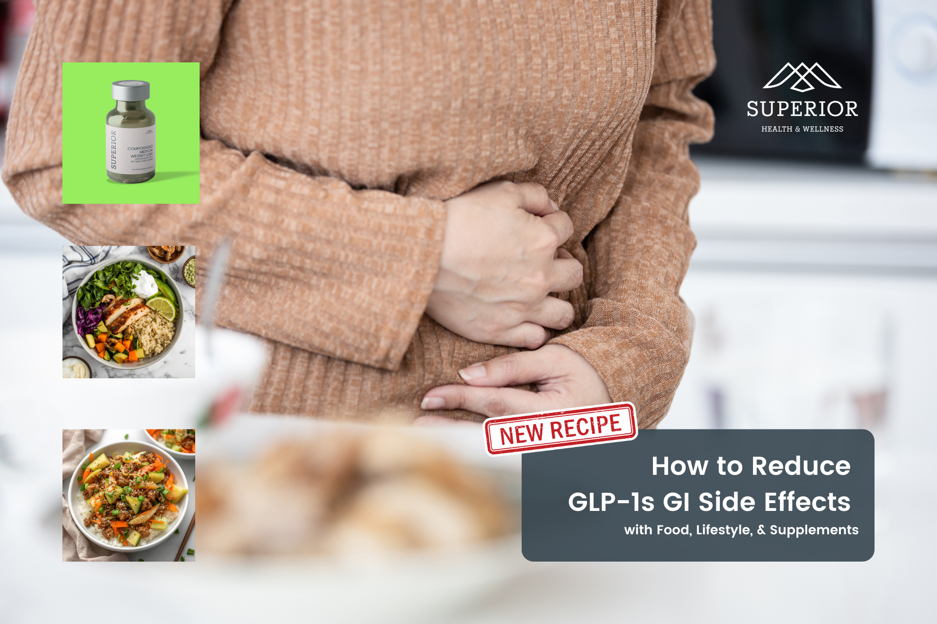How to Reduce GLP-1s GI Side Effects with Food, Lifestyle, and Supplements