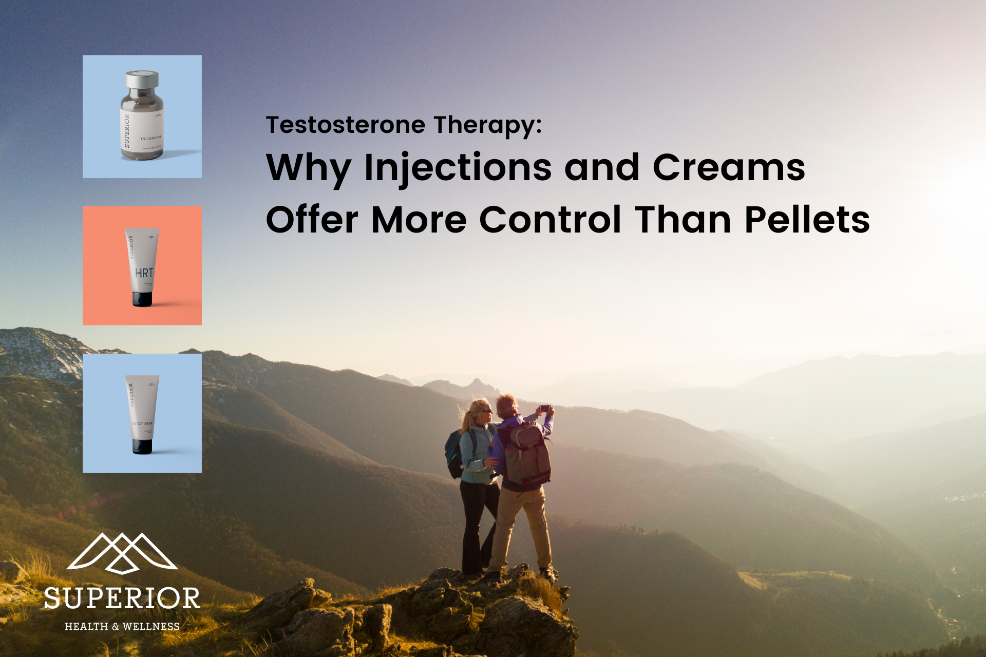 Testosterone Therapy: Why Injections and Creams Offer More Control Than Pellets