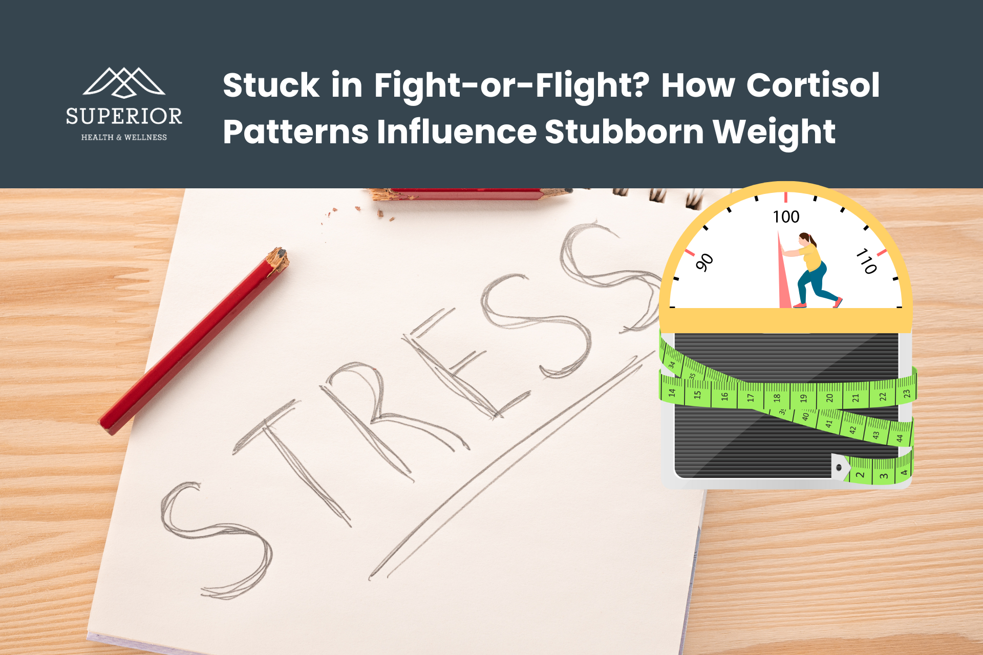 Stuck in Fight-or-Flight? How Cortisol Patterns Influence Stubborn Weight