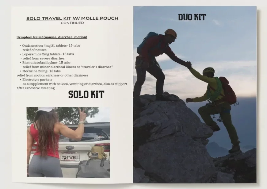 Travel Medical Kits | SOLO, DUO & QUAD Kits by Superior | Superior Health & Wellness