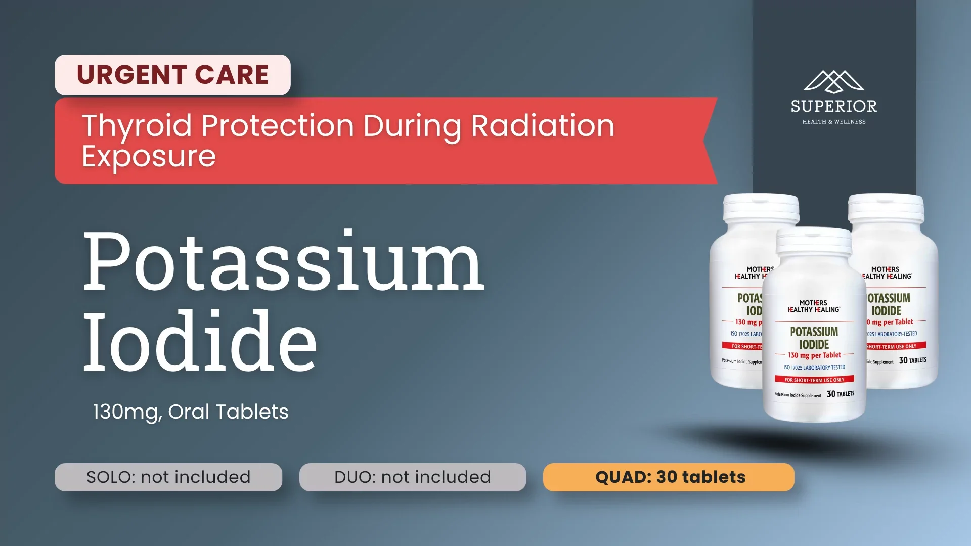 Potassium Iodide | Thyroid Protection During Radiation Exposure