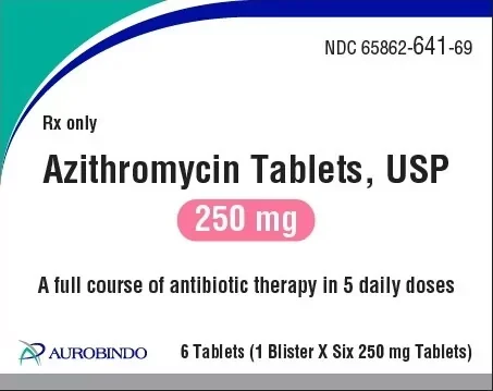 Z-Pak | 1 Pack (6 Tabs)