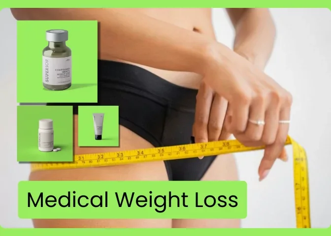 woman measuring waist with measuring tape superior weight loss products