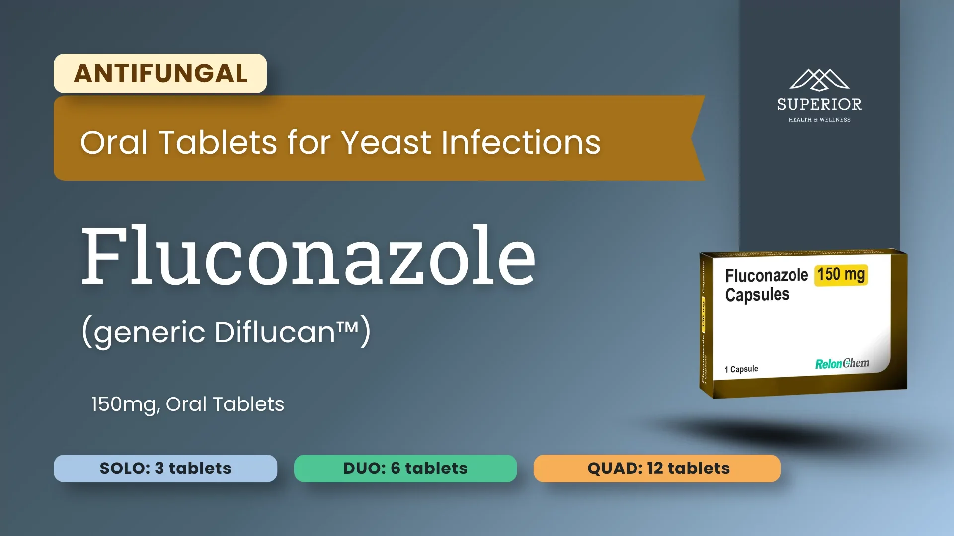 Fluconazole | Oral Tablets for Yeast Infections