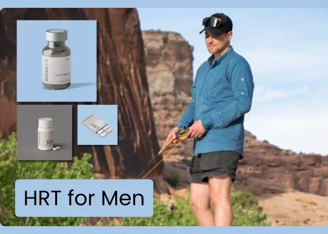 man fishing superior hrt products for men