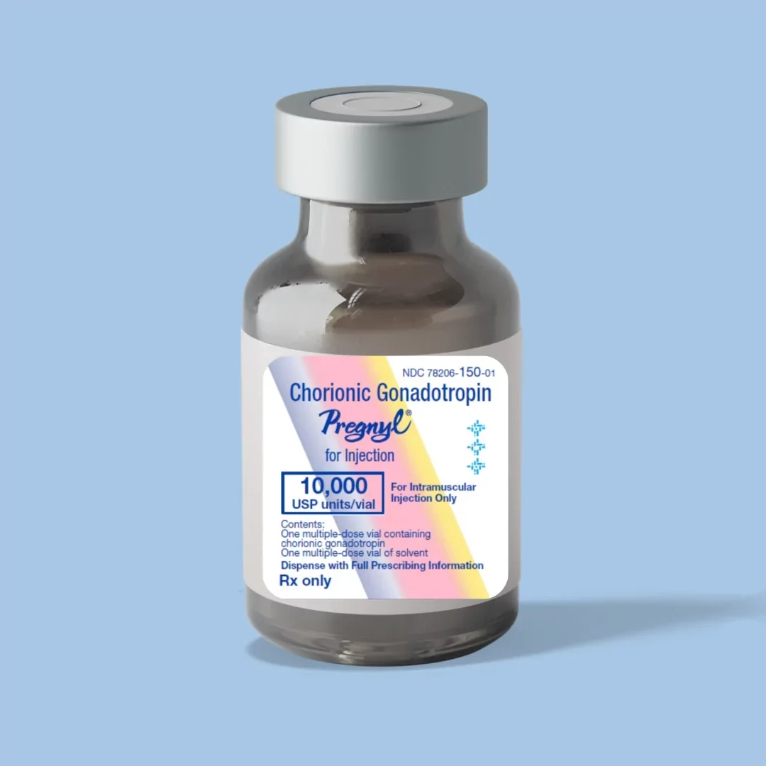 Pregnyl® hCG (Human Chorionic Gonadotropin) Injection | Testosterone & Fertility Support