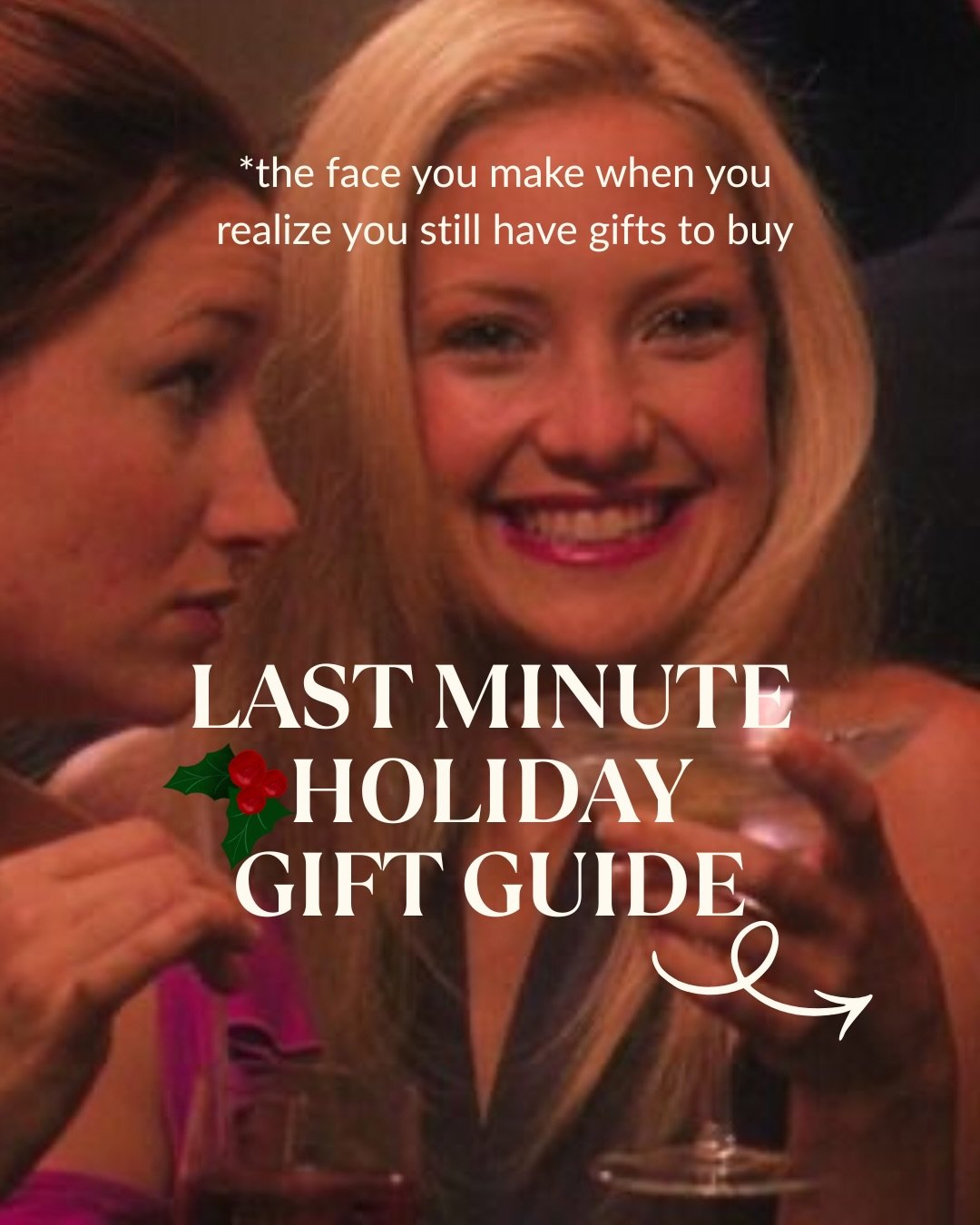 From your parents to your cat. We have it all under control. I think we really out did ourselves with the last 3 slides. 🎄

#giftguide #experientialgift #christmasgifts #lastminutegift #giftideas