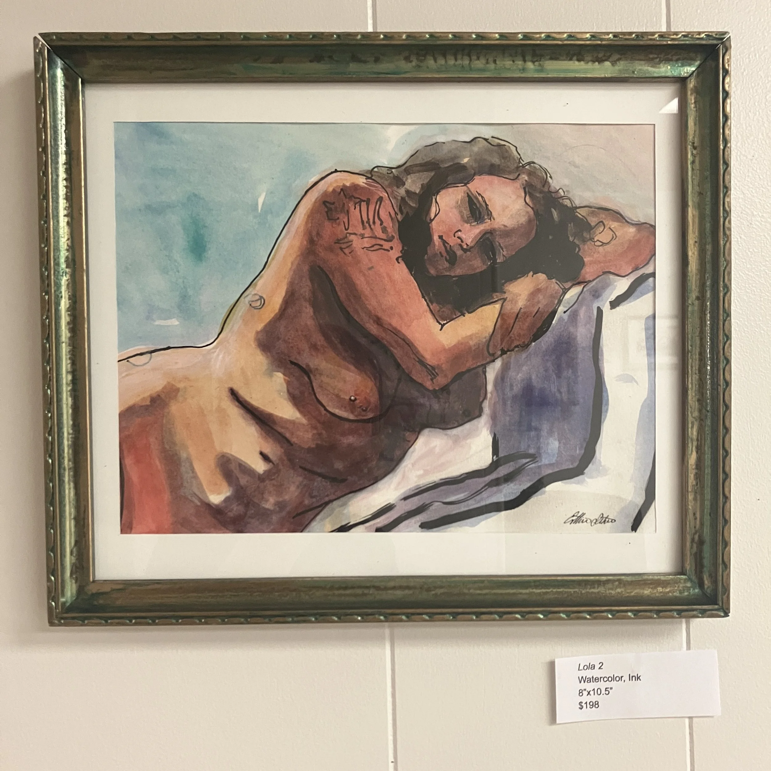 Sitver's work featured in the exhibition