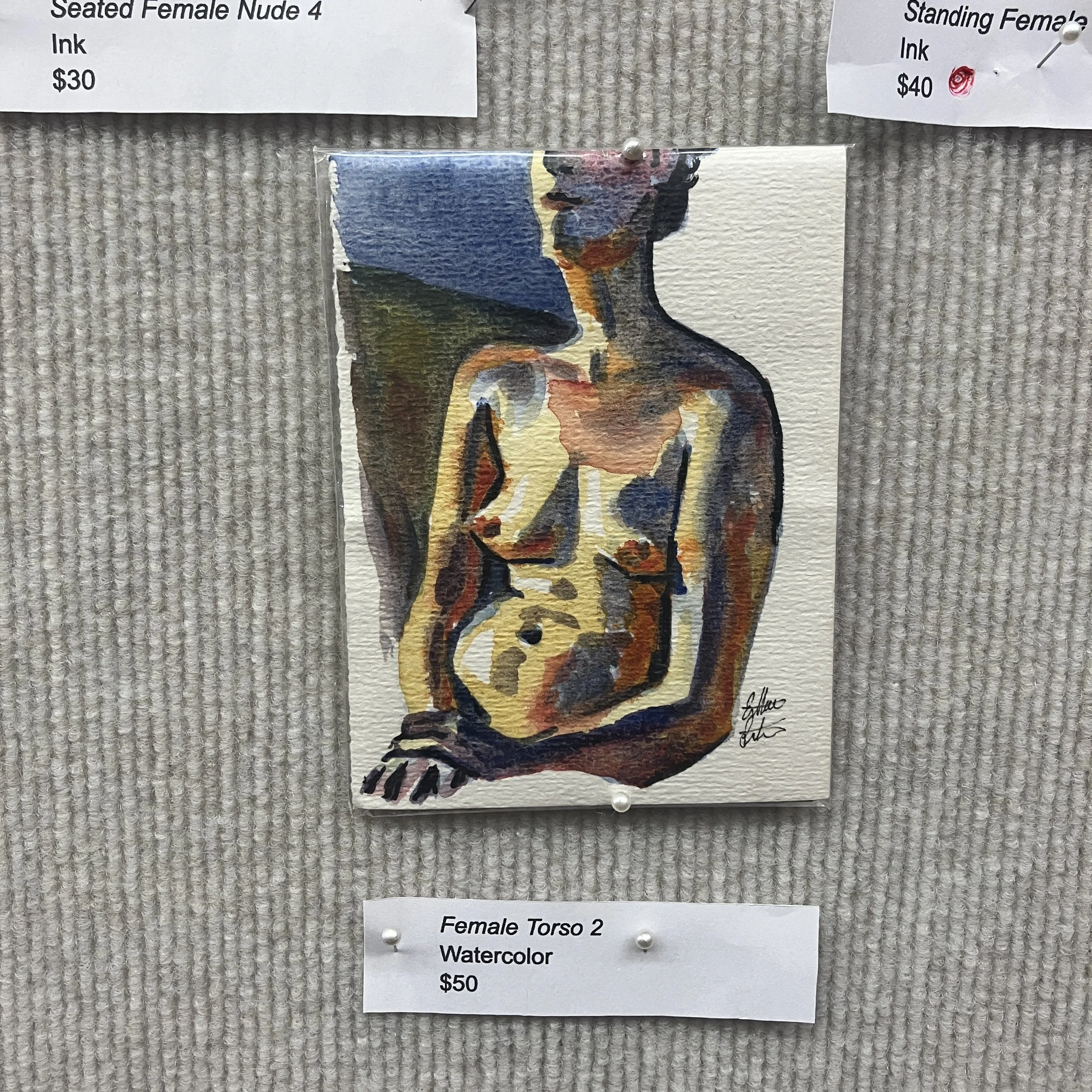 Sitver's work featured in the exhibition