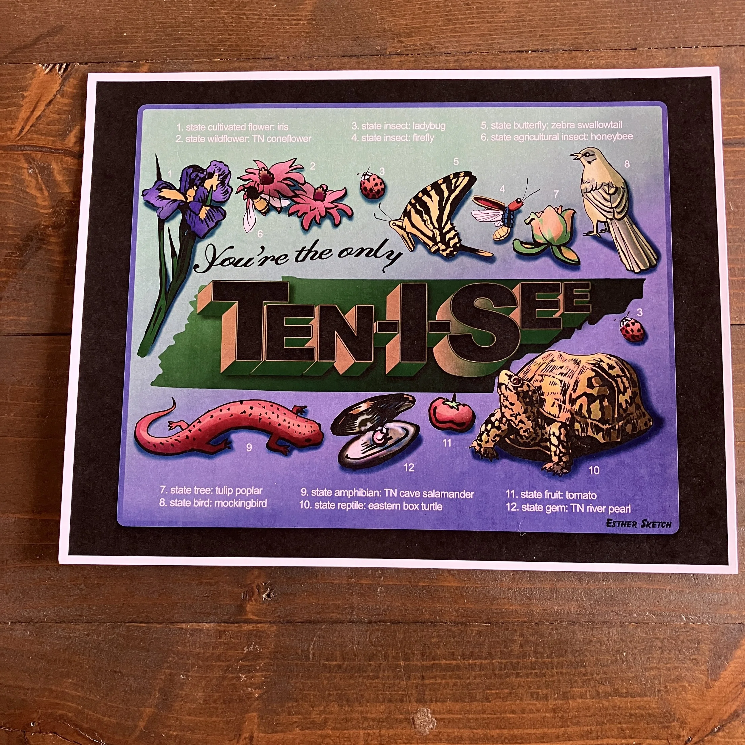 You're the only Ten I See Tennessee Print