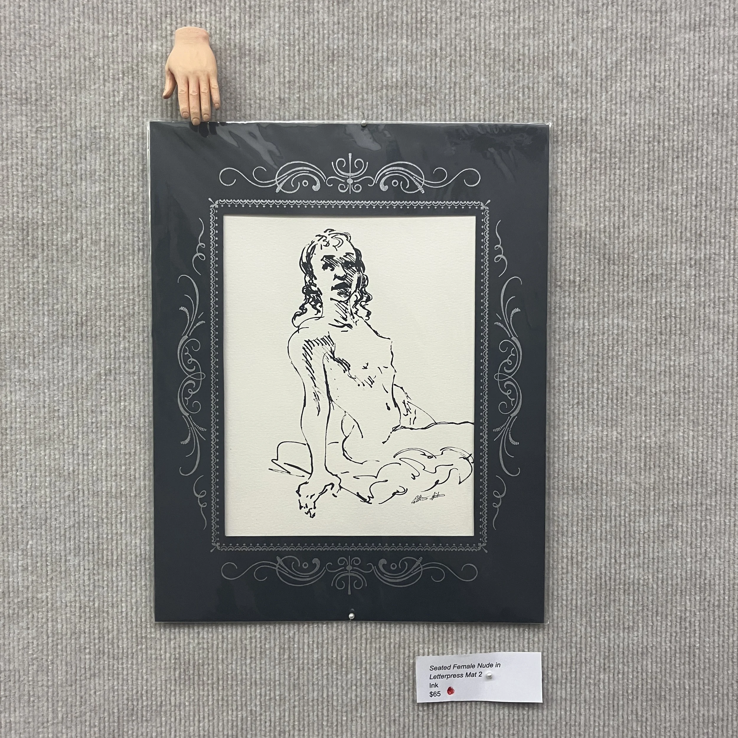 Sitver's work featured in the exhibition