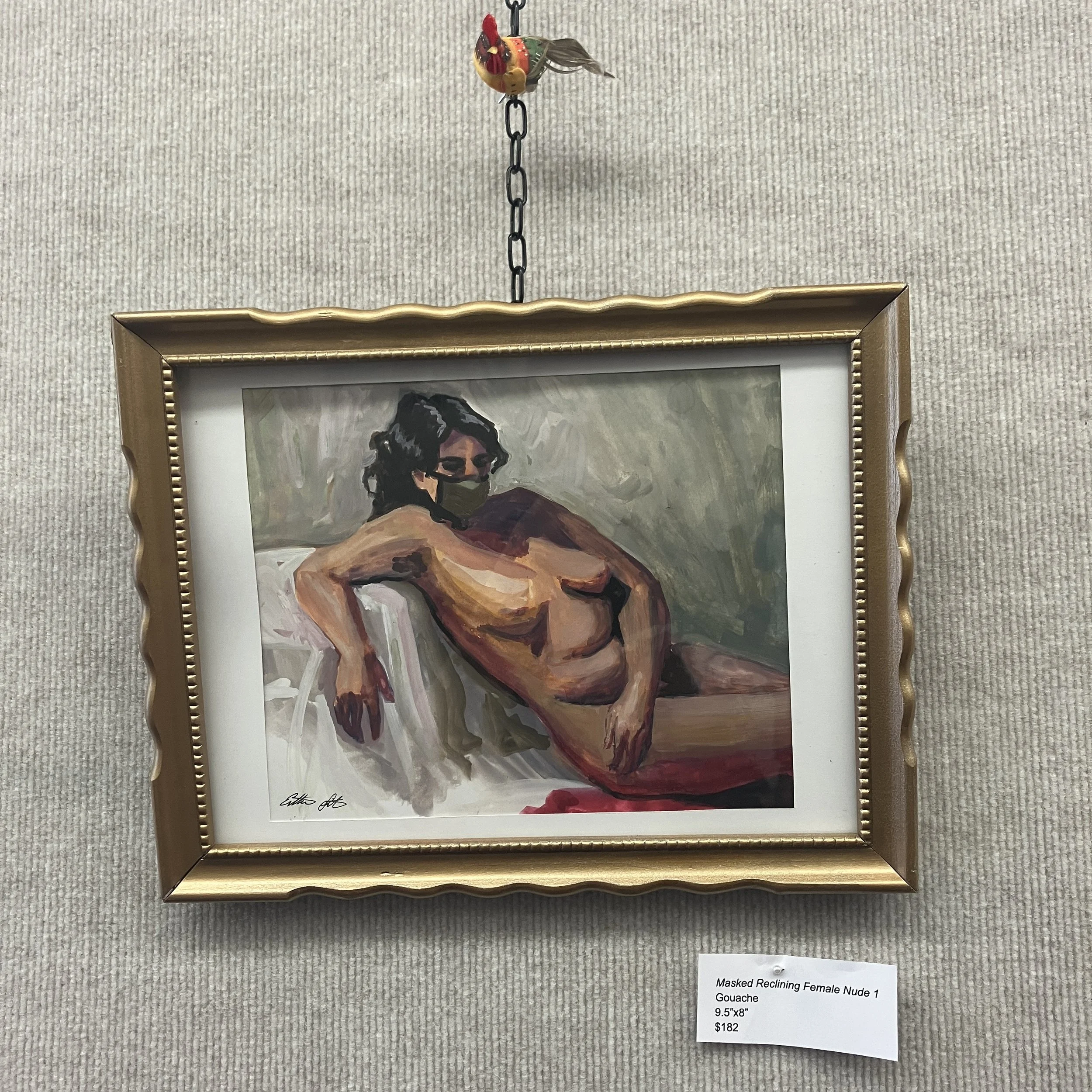 Sitver's work featured in the exhibition