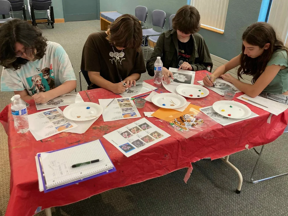 Sara Elliott, Alicia Agheilo, Eliana Thoren, and Rachel Shapiro