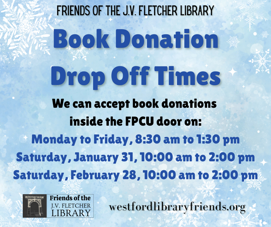 Book Donation Drop Off