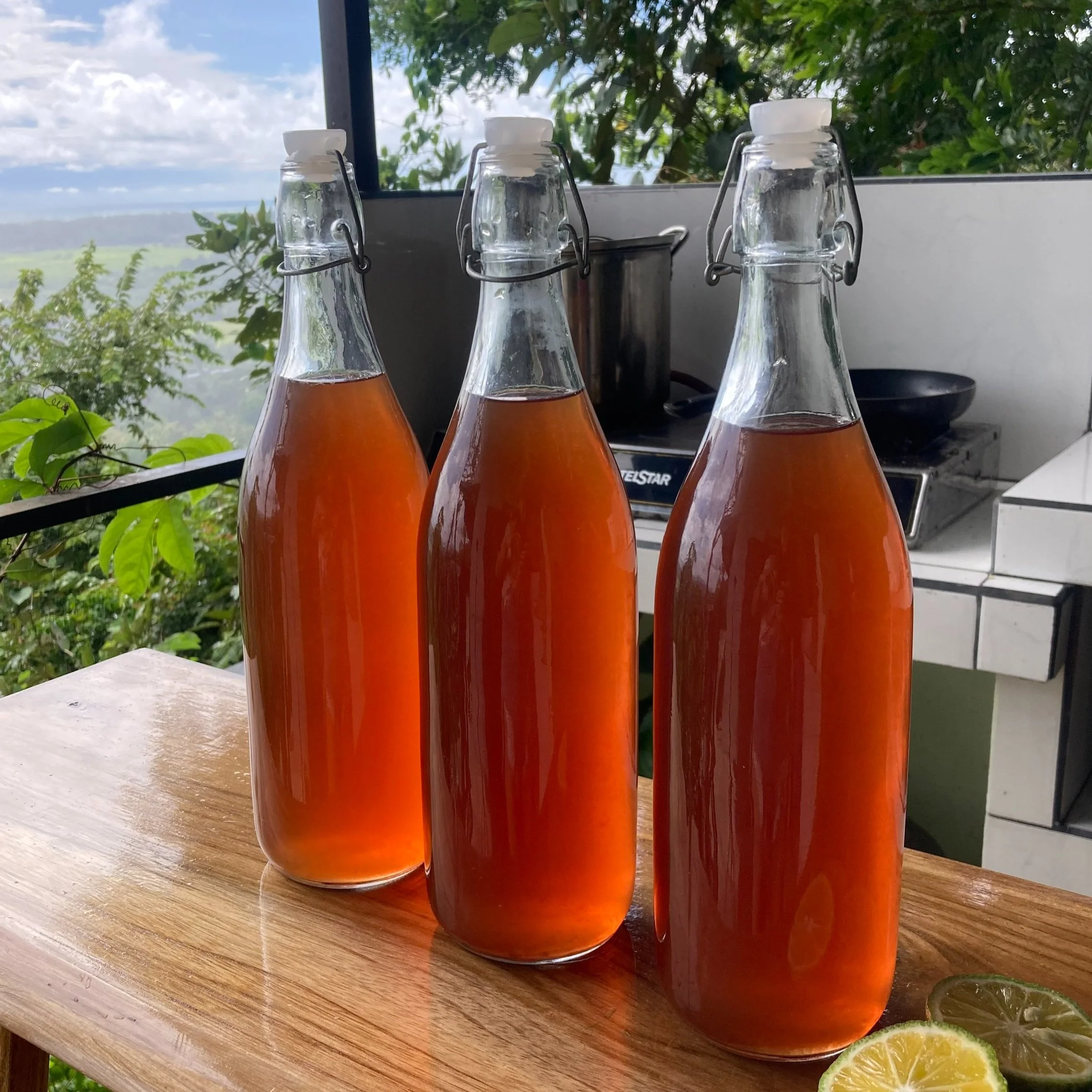 Herbal Lemonade with Turmeric, Roselle, &amp; Lemongrass